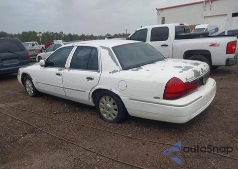 2004 Mercury Grand Marquis Ls z USA, uszkodzony, nr VIN 2MEFM75WX4X665191
